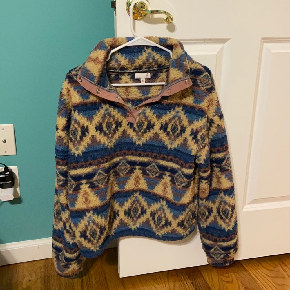 Multicolor, SO, sweater size M